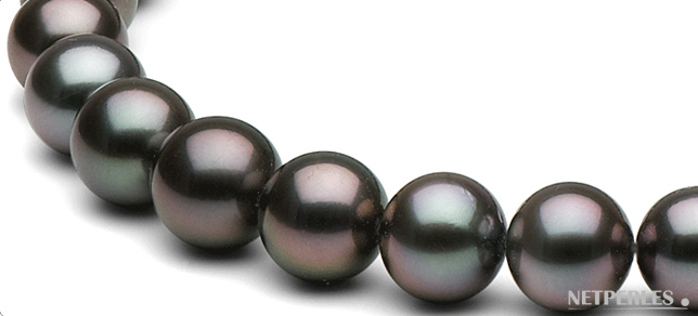 Perles bien rondes de tahiti