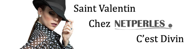 STVALENTIN-DIVIN Saint Valentin c'est divin - NETPERLES.COM