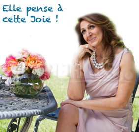 Elle imagine cette joie dans le geste que lui réservent ses enfants pour elle ce jour là