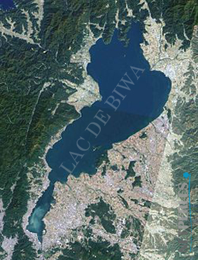 LAC-DE-BIWA LAC DE BIWA AU JAPON - LAC - PERLICULTURE