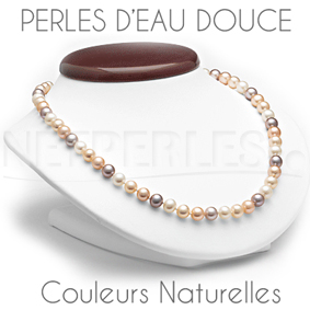 PERLES-D EAU-DOUCE-MULTICOLOR Toutes les couleurs des perles d'EauDouce