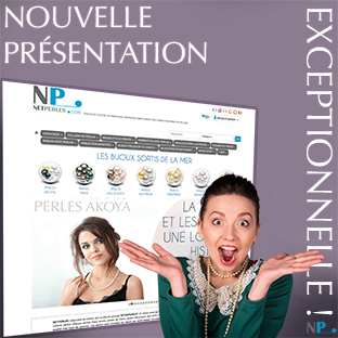 NETPERLES.com Nouvelle presentation NETPERLES.com fait peau neuve